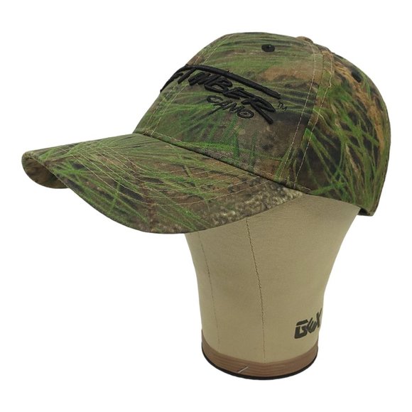 True Timber Camo Logo Strapback Cap Trucker Camouflage Hunting Baseball Hat - Picture 3 of 12